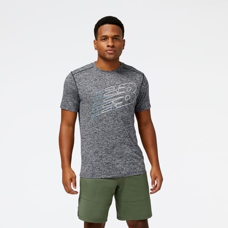 New balance heather sales tech tee