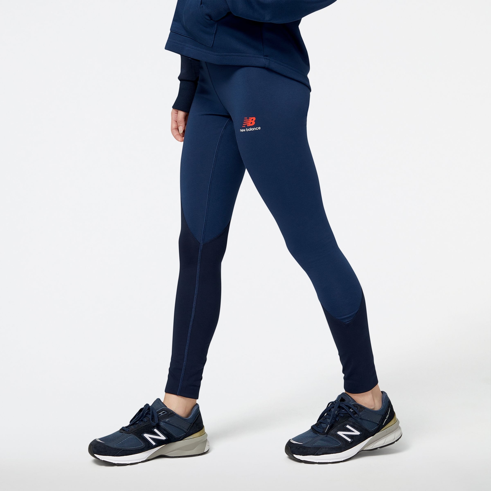 Buy New Balance Women's Accelerate Leggings Blue in KSA -SSS
